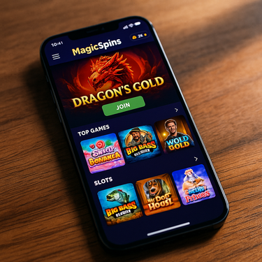 MagicSpins Casino - Mobile Gaming Experience